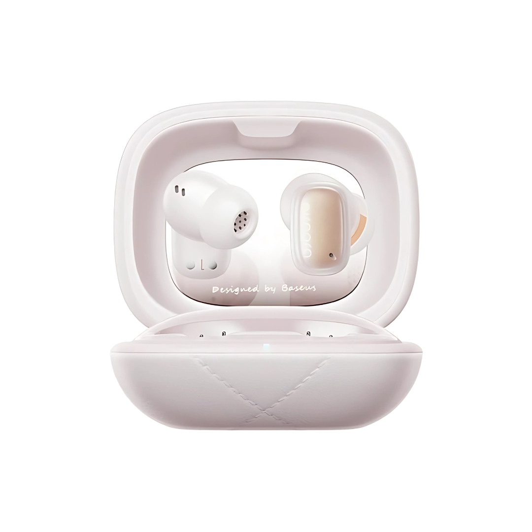 Bluetooth ANC 5.4 Headphones with -45dB Noise Cancellation and Mirror Case