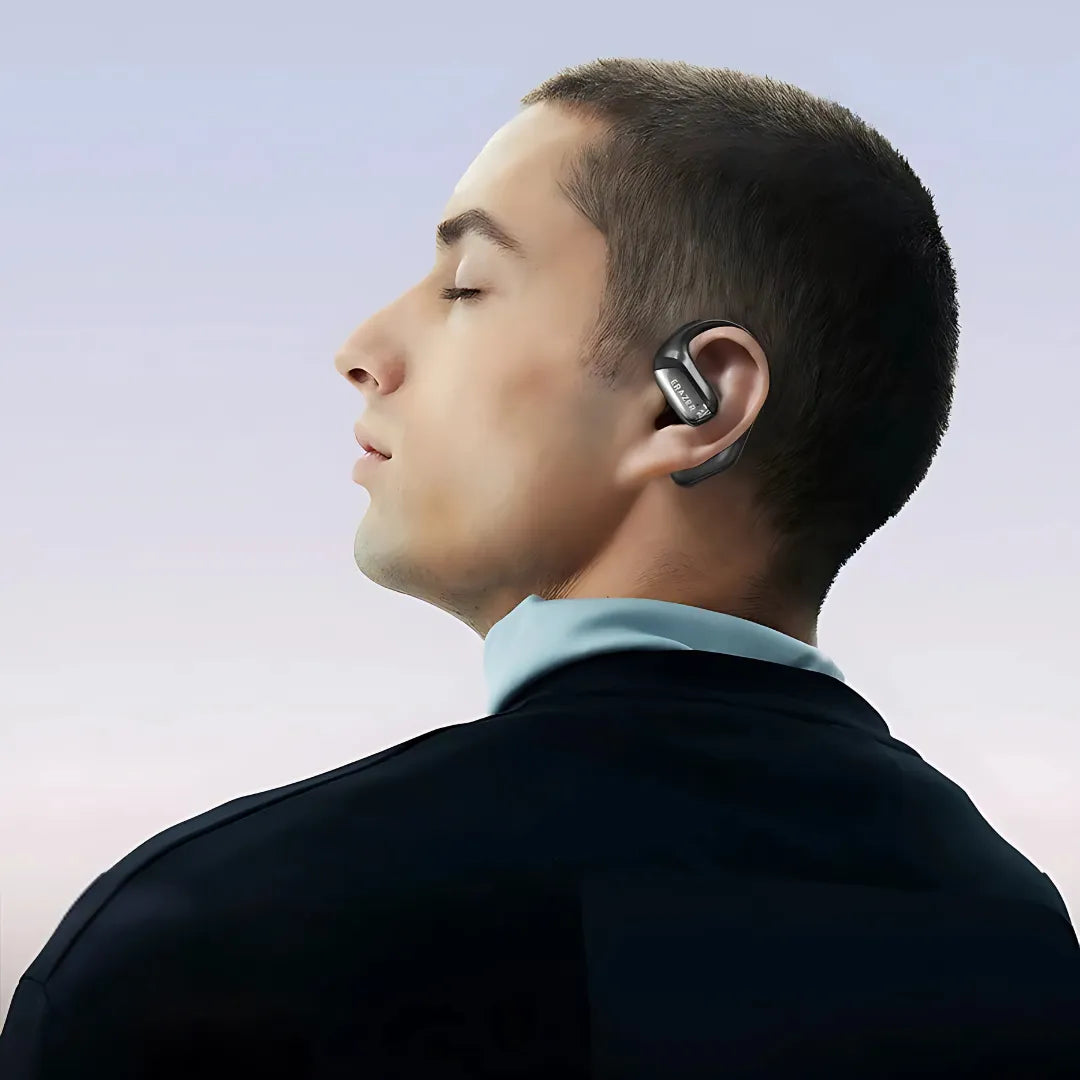 Bluetooth Headphones XF35 with Colour Touchscreen, Instant Translation, and Panoramic Sound