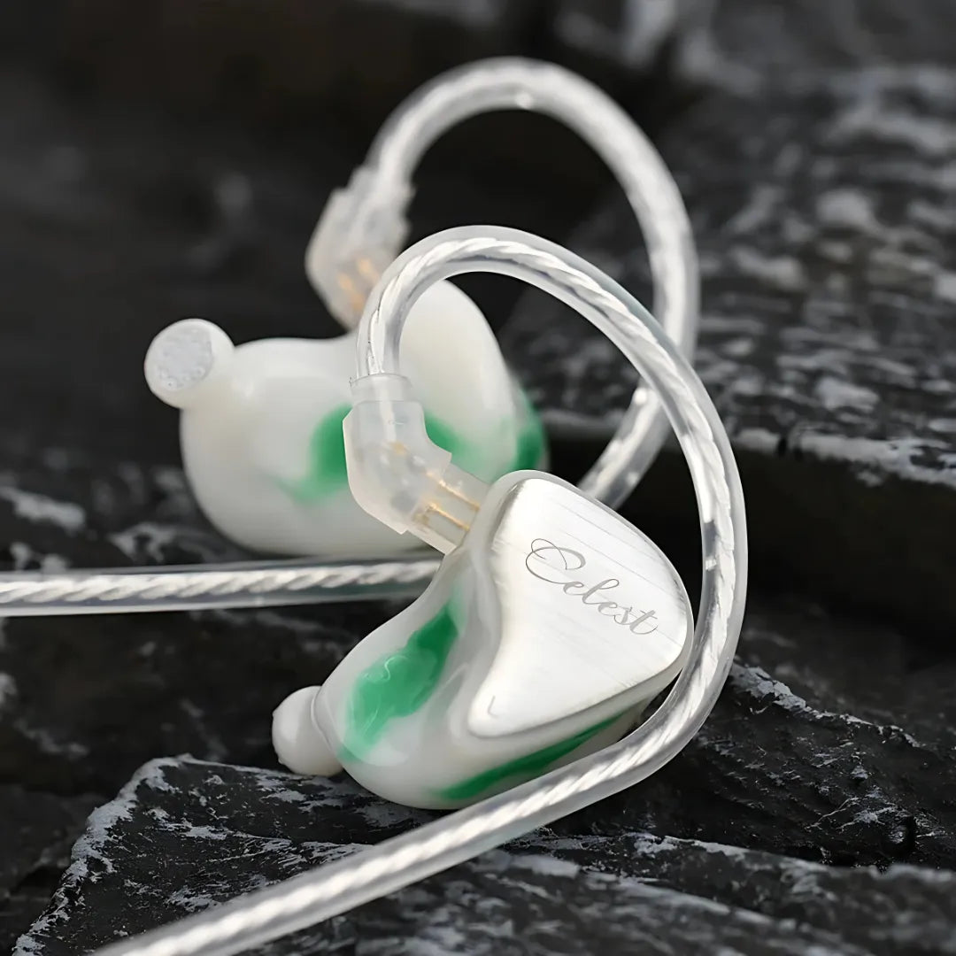 Celest Pro Earphones with LCP Driver, Detachable Microphone and Myth-Inspired Design