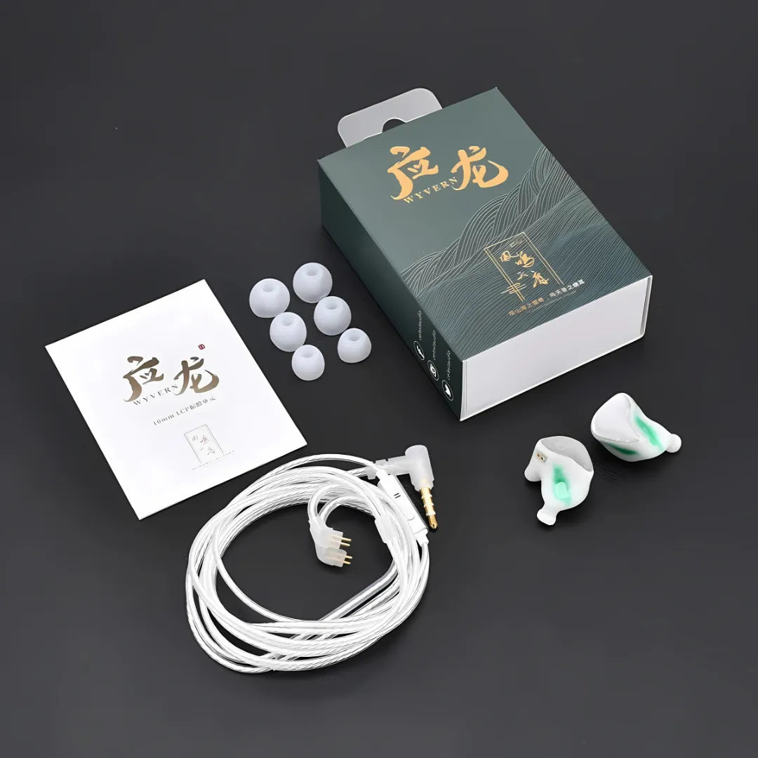 Celest Pro Earphones with LCP Driver, Detachable Microphone and Myth-Inspired Design
