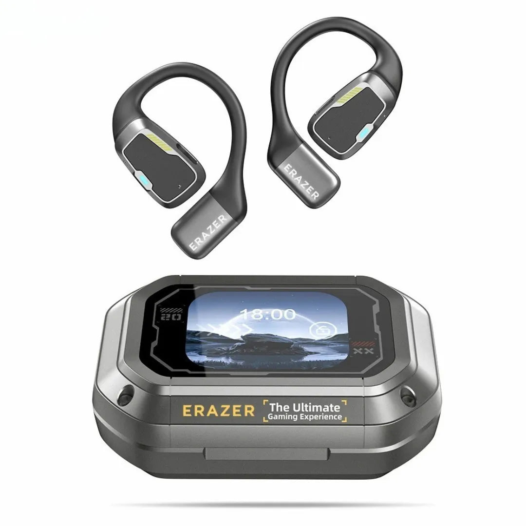 Erazer XP6 Bluetooth Earphones with 150-Language Translation, Open Ear Design, and 70-Hour Battery Life