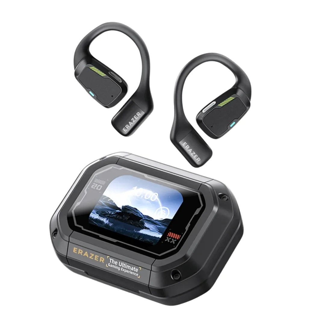 Erazer XP6 Bluetooth Earphones with 150-Language Translation, Open Ear Design, and 70-Hour Battery Life