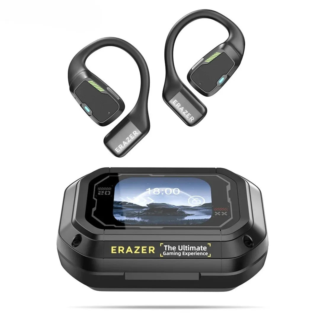 Erazer XP6 Bluetooth Earphones with 150-Language Translation, Open Ear Design, and 70-Hour Battery Life