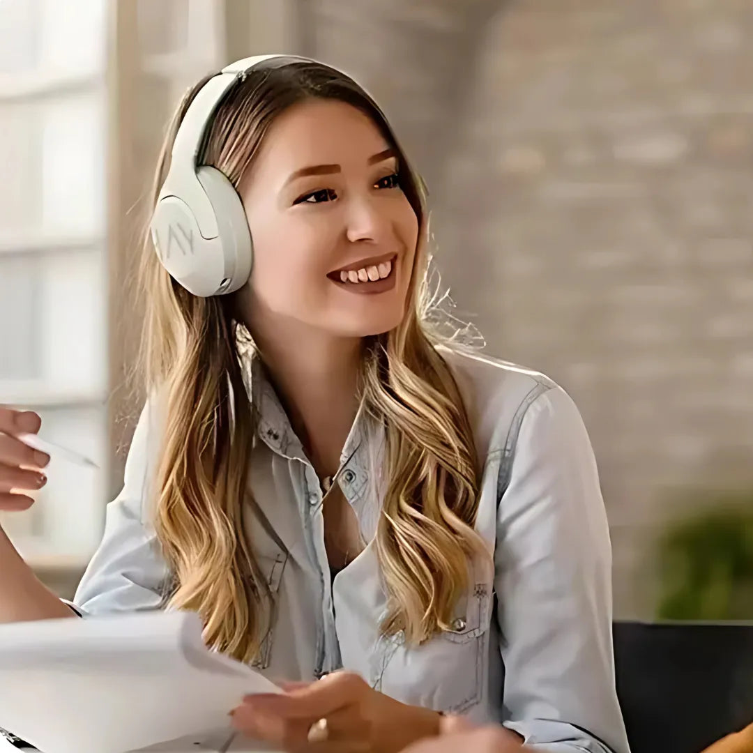 Haylou S30 ANC Headset with Bluetooth 5.4 and Hi-Res Sound – 80H Battery Life