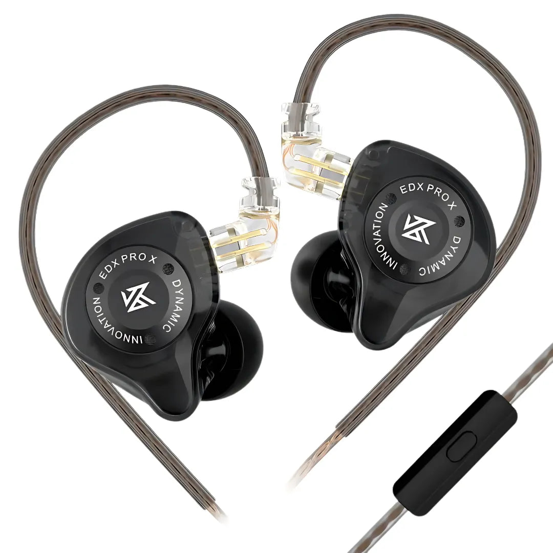 KZ PRO Earphones with Dynamic Driver, Powerful Bass and Transparent Design