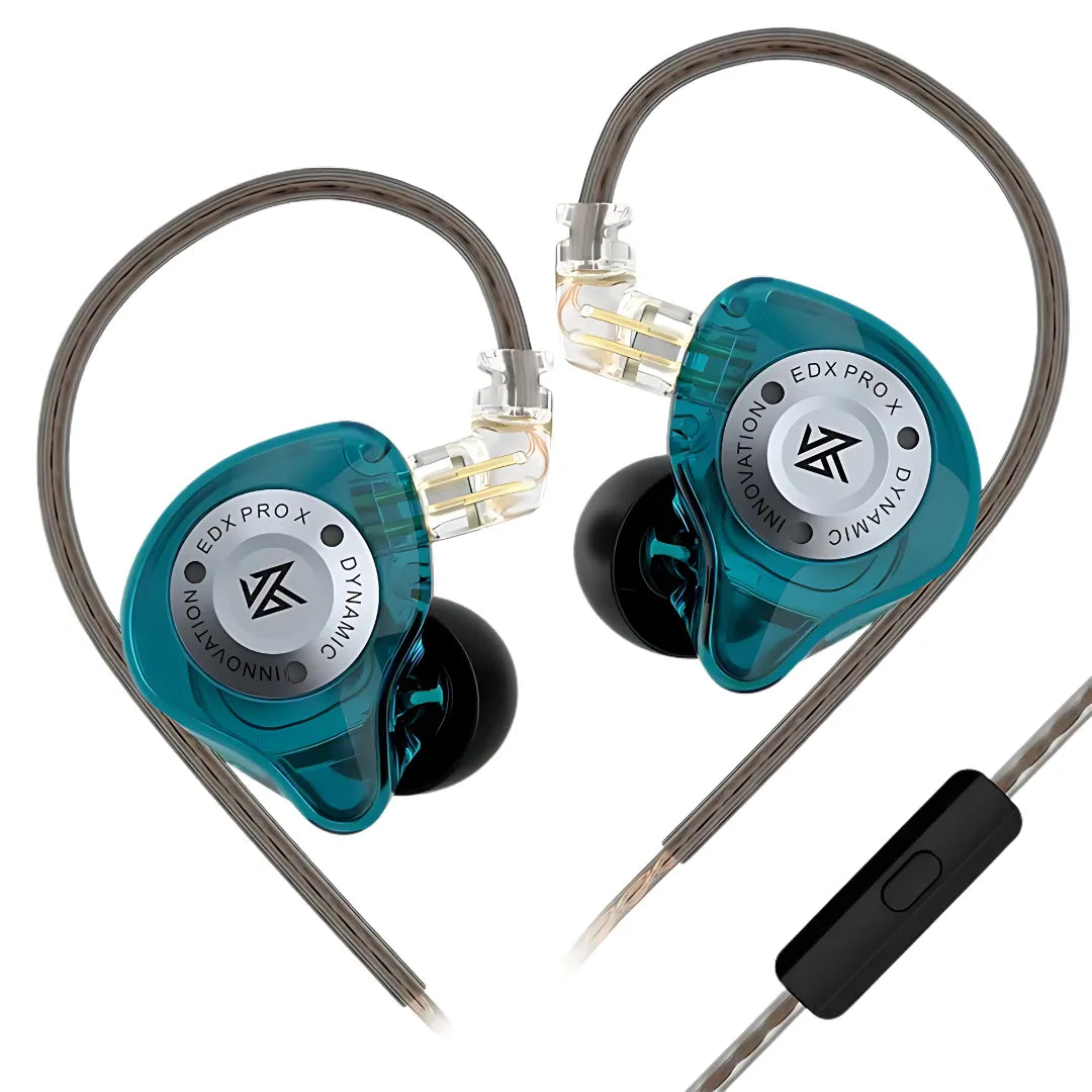 KZ PRO Earphones with Dynamic Driver, Powerful Bass and Transparent Design