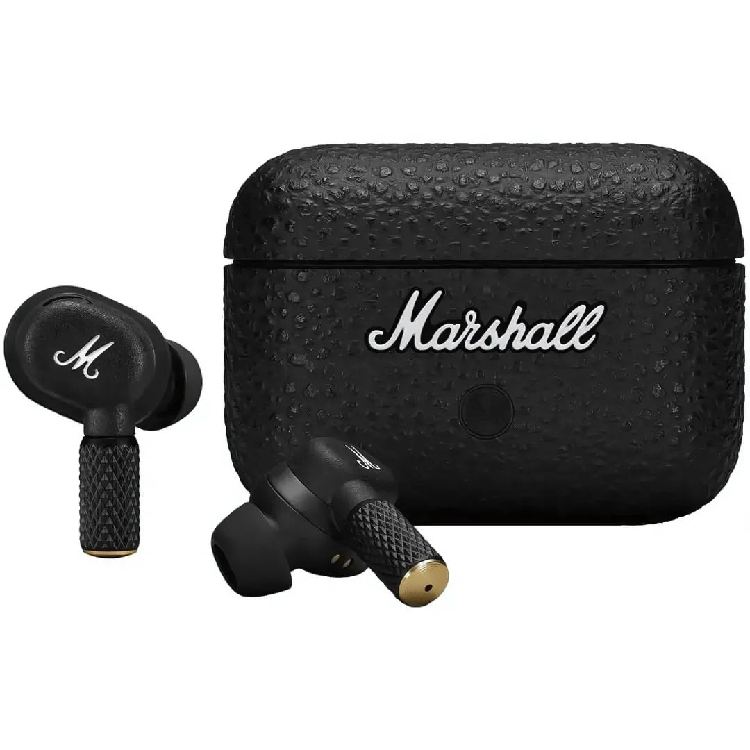 Marshall Motif ANC Earbuds with Active Noise Cancellation, Wireless Charging and 25-Hour Battery