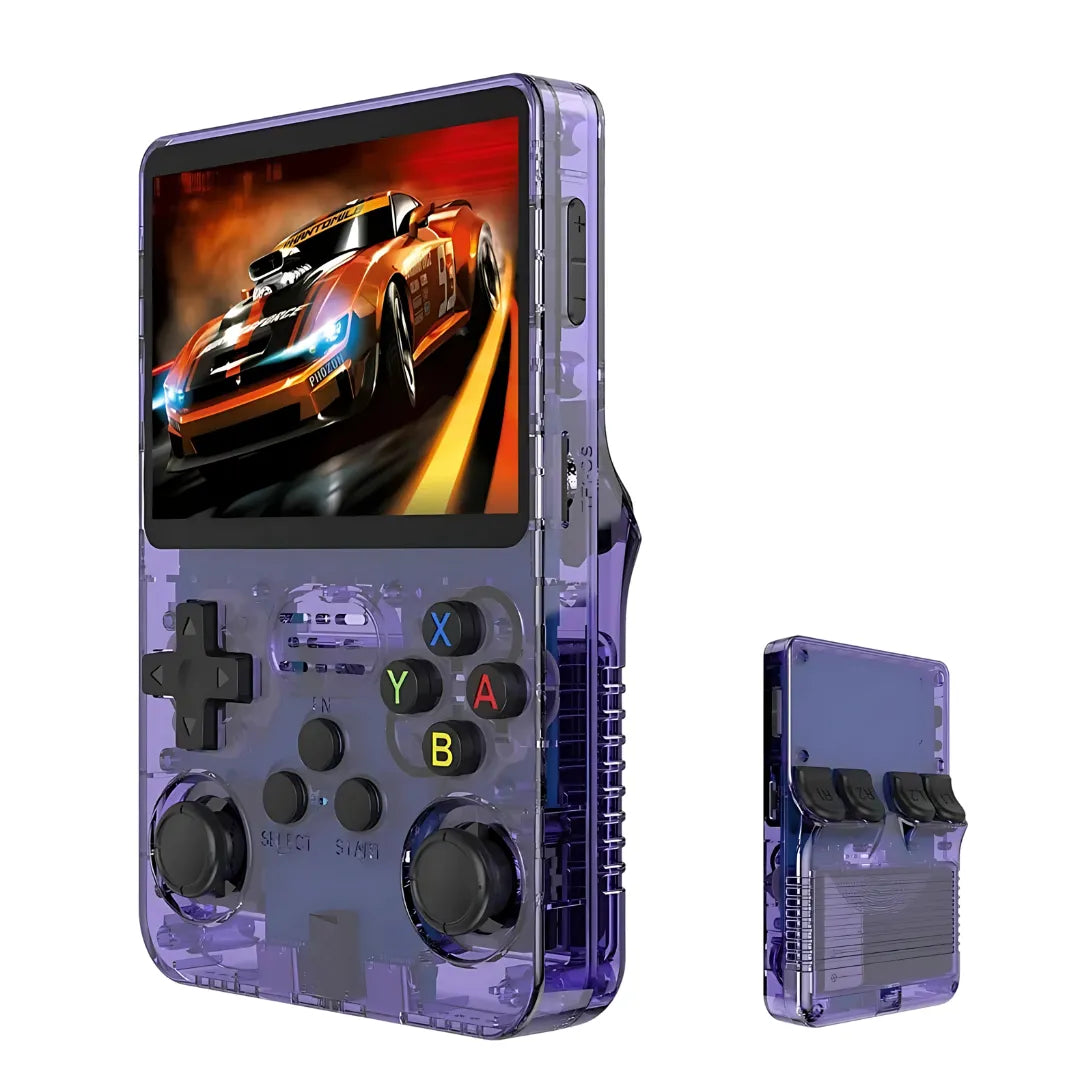 Retro R36S Handheld Game 3.5 Inch IPS Screen 128GB Portable with Linux System