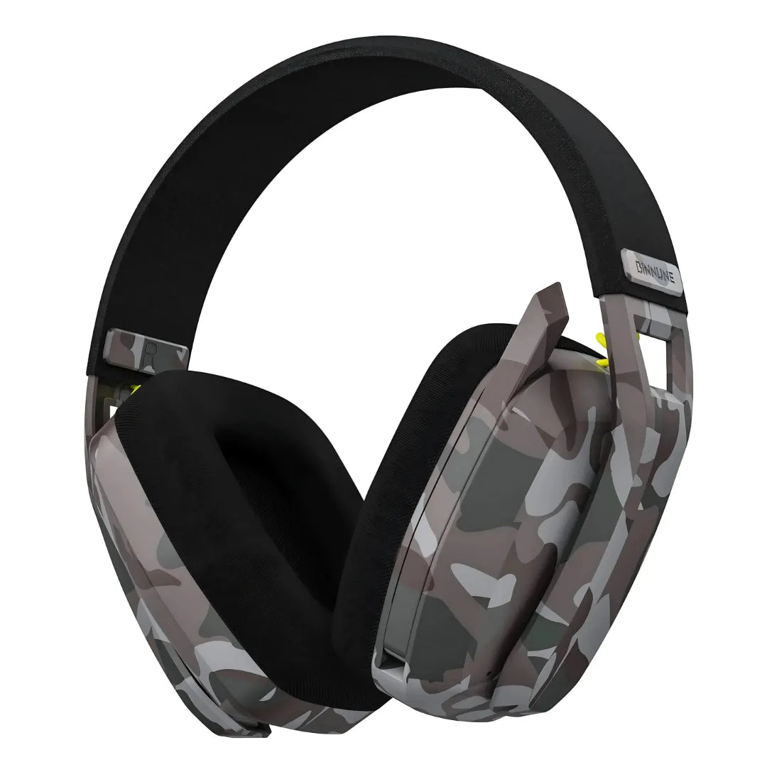 Wireless Gaming Headset Binnune BW06 with Dual Mode, 50mm Drivers and 63h Battery Life