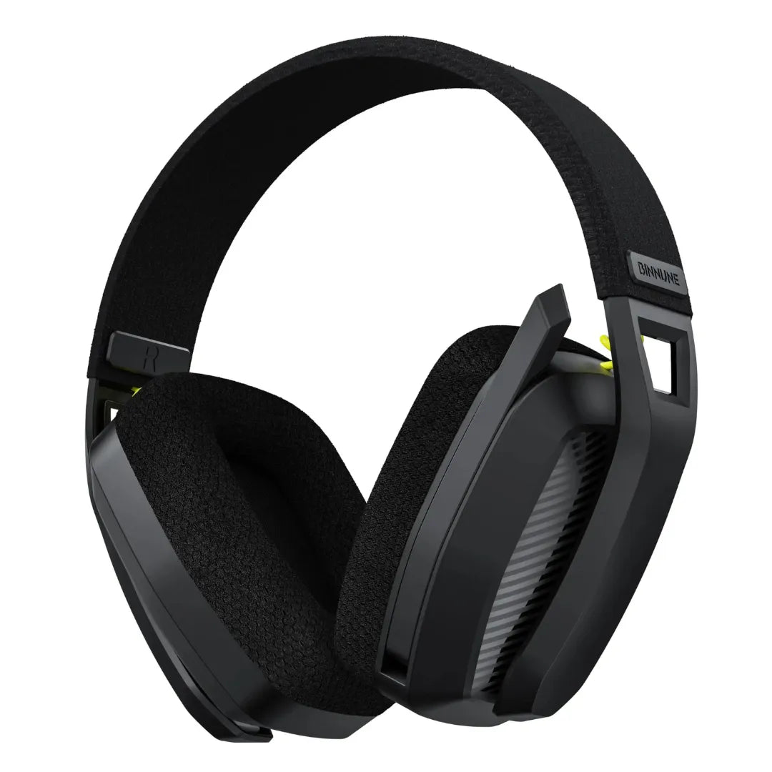 Wireless Gaming Headset Binnune BW06 with Dual Mode, 50mm Drivers and 63h Battery Life