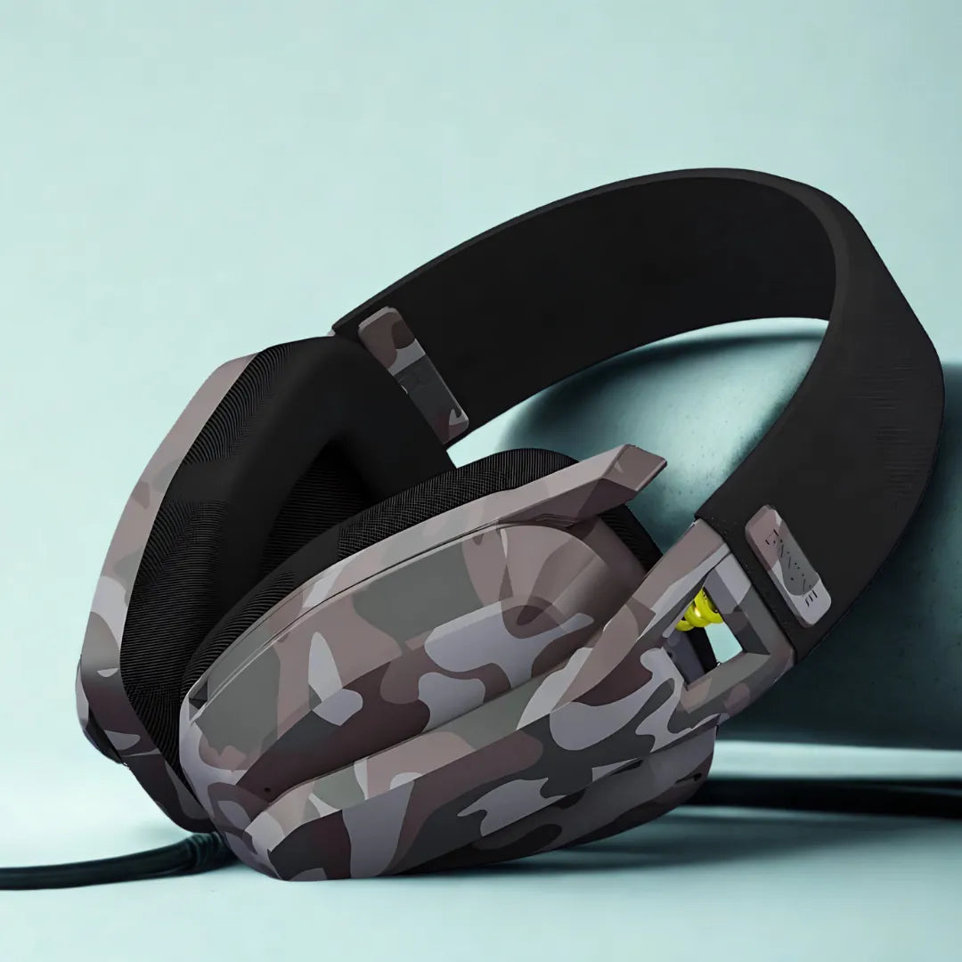 Wireless Gaming Headset Binnune BW06 with Dual Mode, 50mm Drivers and 63h Battery Life